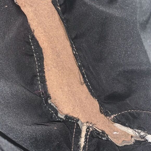 Vintage Leather Color Block Fanny Pack Waist Bag - Picture 11 of 13